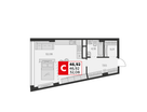 Студия, 46 м²
