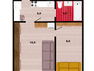 2-к. квартира, 30 м²