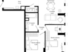 2-к. квартира, 65 м²