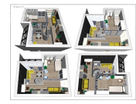 1-к. квартира, 58,4&nbsp;м²