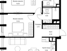 2-к. квартира, 69 м²