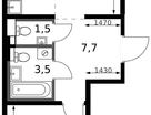 2-к. квартира, 48 м²