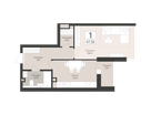 1-к. квартира, 47 м²