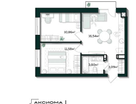 2-к. квартира, 46,4&nbsp;м²