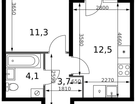 1-к. квартира, 33&nbsp;м²