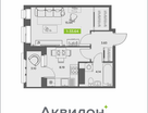 1-к. квартира, 33&nbsp;м²