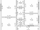 Одноэтажный дом, 67 м²