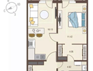2-к. квартира, 40,5 м²