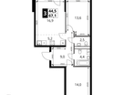 3-к. квартира, 67&nbsp;м²
