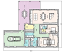 Одноэтажный коттедж, 184,8 м²