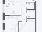 3-к. квартира, 59,2&nbsp;м²