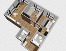 2-к. квартира, 57,1 м²