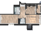 2-к. квартира, 55&nbsp;м²
