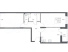 2-к. квартира, 54,9&nbsp;м²