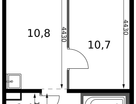 1-к. квартира, 30 м²