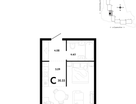 Студия, 30 м²