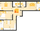 3-к. квартира, 79 м²