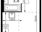 Студия, 22 м²