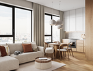 Студия, 74 м²