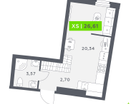 Студия, 26&nbsp;м²