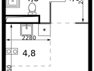 Студия, 25 м²