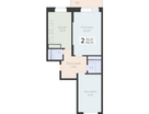 2-к. квартира, 66&nbsp;м²