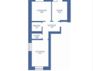 2-к. квартира, 57,5&nbsp;м²