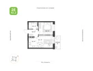 2-к. квартира, 42&nbsp;м²
