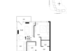 1-к. квартира, 46 м²