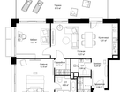 2-к. квартира, 79&nbsp;м²