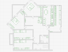5-к. квартира, 162&nbsp;м²