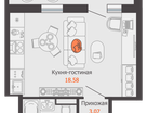 1-к. квартира, 29 м²
