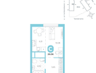 Студия, 26 м²