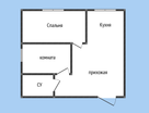 2-к. квартира, 62&nbsp;м²