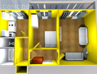 2-к. квартира, 46,8&nbsp;м²