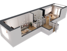 1-к. квартира, 41&nbsp;м²