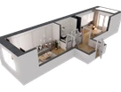 1-к. квартира, 41&nbsp;м²