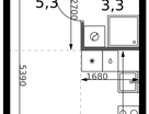 Студия, 21 м²