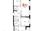 4-к. квартира, 102&nbsp;м²