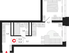 Студия, 32&nbsp;м²