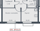 1-к. квартира, 35,5&nbsp;м²