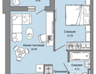 2-к. квартира, 42&nbsp;м²