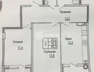 2-к. квартира, 65,3&nbsp;м²