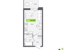 Студия, 24&nbsp;м²