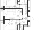 2-к. квартира, 53 м²