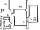 2-к. квартира, 68,2&nbsp;м²
