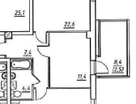 2-к. квартира, 68,2&nbsp;м²
