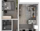 1-к. квартира, 37,9&nbsp;м²