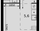 Студия, 28&nbsp;м²