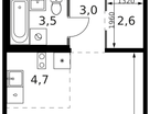 Студия, 27&nbsp;м²